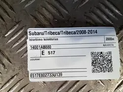 Ansaugkrümmer Subaru OE OEM 14001AB880 - Gebraucht