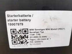 Batería AGM OEM CATPOL 24394 12V 50Ah 570A