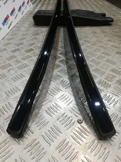 BMW OEM 8070691 8070692 Barras de Teto Preto Brilhante