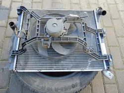 Radiateur d'eau avec ventilateur Dacia Sandero I 1.2 16V