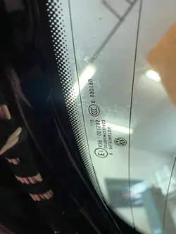 VW Tiguan I 5N Vitre Arrière Hayon Vert AS3