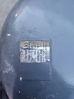 Tanque de ar OEM 22480 para DAF XG NGD 44L
