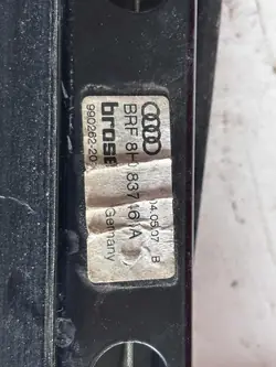 AUDI A4 B6 Cabriolet Elevador de Vidro Frontal Esquerdo OEM 8H0837461A