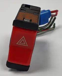 Interruptor de Luz de Emergência Mercedes W201 0008209010