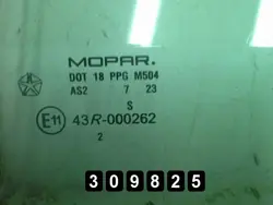 OEM AM-309825 Dörrglas för Chrysler Sebring