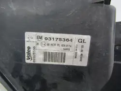 Phare avant gauche OEM 93175364 pour Opel Meriva A