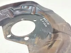 OEM MTL18925 Bakre bromsskydd Nissan Qashqai