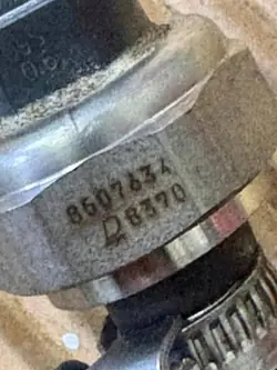 BMW 7 F01 F02 F03 F04 730d Pakokaasun paineanturi 8607634