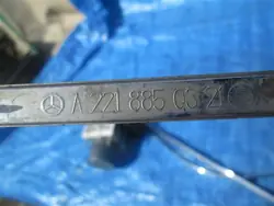 Bakre Bumper Chrome Trim Mercedes S-Class W221