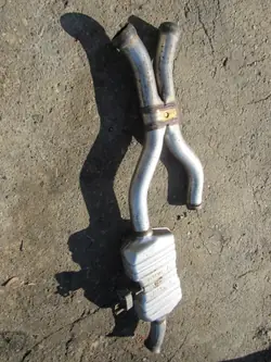 Silenciador central Mercedes-Benz ML W164 OEM A1644909101