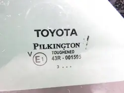 Linke hintere Karosserieverglasung OEM TOYOTA AURIS II