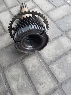 Gebruikte DAF koppelingsas voor 75 CF 12 AS 1420 TO