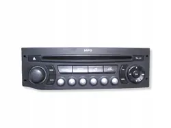 Rádio Peugeot OE usado OEM 96643699XT para 207 SW