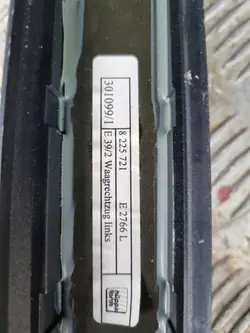 Rouleau Store Vitre Arrière Gauche BMW E39 OEM 8208705 8225721