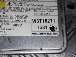 2008 Mitsubishi Outlander ECU W3T16271