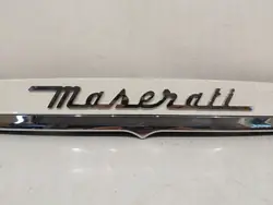 Maserati Ghibli Tailgate Trim