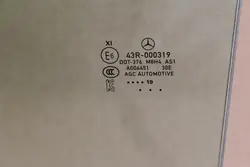 Vitre de porte arrière gauche OEM Mercedes GLE 167 W167 SUV