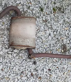 OEM 8E0253409AQ Audi A4 B6/B7 Auspuff Schalldämpfer