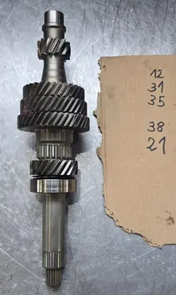 Arbre d'entrée MPS6DCT450 pour boîte PowerShift