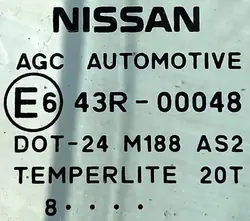 Vitre OEM 43R00048 Porte Avant Droit Nissan Primastar