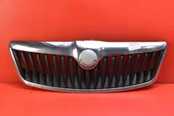 Grille Chrome Noir OEM 1Z0853651C Skoda Octavia II