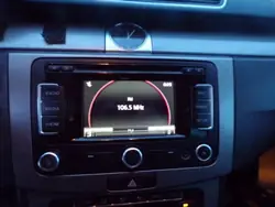 OEM 3C0035279D Radio CD RDS Navi para VW Passat B7