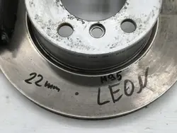OEM TARCZE KLOCKI PRZÓD 22mm voorremmen schijven & blokken