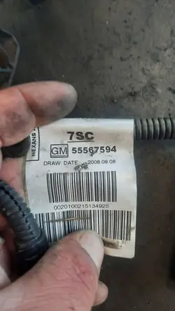 Glödstift Kabelsats OEM 55567594 Insignia