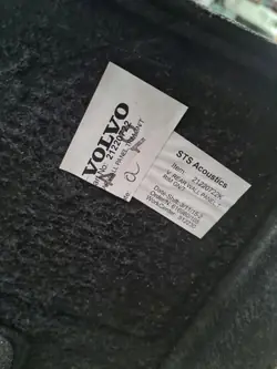OEM 21220722 Volvo FH4 Euro6 Rückwand Polsterung