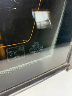 Beheizte rechte hintere Seitenfenster OEM 21312 Audi A4 B8