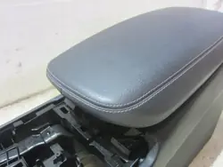 BMW OEM 9204246 Musta Nahka Käsinoja X3/X4:lle