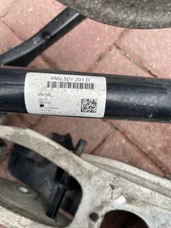 Suspensão pneumática traseira esquerda OEM 4M0505431AF Audi Q7 Q8
