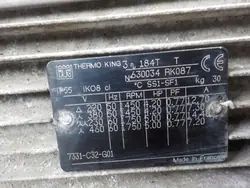 Thermo King Lüftermotor OEM SILNIK ELEKTRYCZNY - Gebraucht