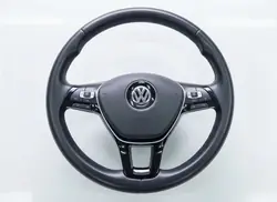 Volante Airbag VW T6 OEM /17 - Couro Multifunção
