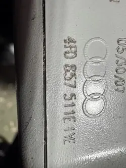 Audi A6 C6 04-08 binnenbuitenspiegel OEM 4F0857511E