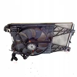 CHŁODNICA WODY Z WENTYLATOREM SKODA FABIA II 1.4 T