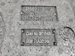 Vara-renkaan styrox-täyte OEM 39087118 Opel Insignia B