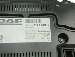 DAF Tacho Kombiinstrument OEM 2114867 - Gebraucht