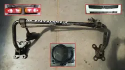 Mitsubishi OE takajousitus - Käytetty kunnossa
