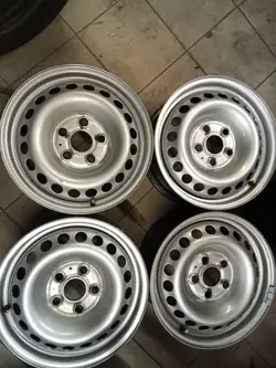 Jeu de roues en acier Volkswagen 6.5" x 16" 5x120 ET 51