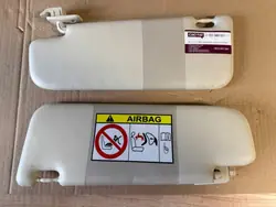 Par de viseiras Fiat 500 OEM 500llif Esquerda & Direita