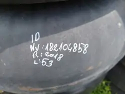 Begagnad LPG-gasflaska 52,5L 2032R Hjul Duplicate
