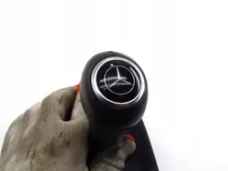 Pomo de cambios Mercedes OEM A2042677710 - Cuero Automático