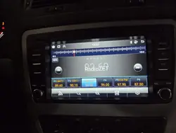 Radio Skoda OEM CY131CY para Octavia II Lift