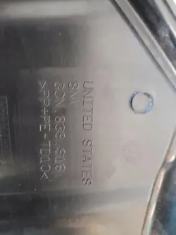 OEM 3CN839916 takaoikea oven tulppa kansi - VW Atlas