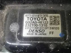 Lexus G92A048122 Spanning Inverter/Omvormer Gebruikt