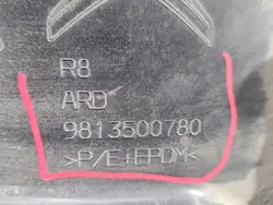 Aile Arrière Droite OEM 9813500780 pour Peugeot 508 II