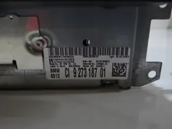 BMW OEM 9273187 Radio-Navigointiyksikkö E90/E91/E92/E93