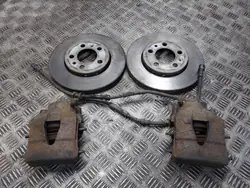 OEM TARCZE HAMULCOWE PRZÓD + KLOCKI + ZACISKI SKODA RAPID I 1.2 TSI BOSCH
