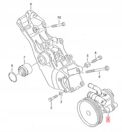 Pompe de direction Audi OE OEM 4B0145153